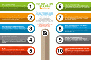 10 check out tips